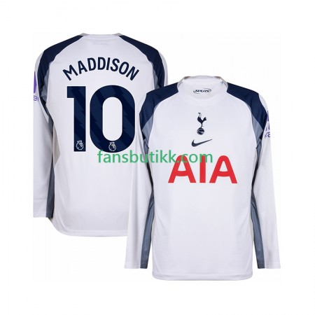 Fotballdrakt Tottenham Hotspur Maddison 10 Hjemmetrøye 2025-2026 Langermet